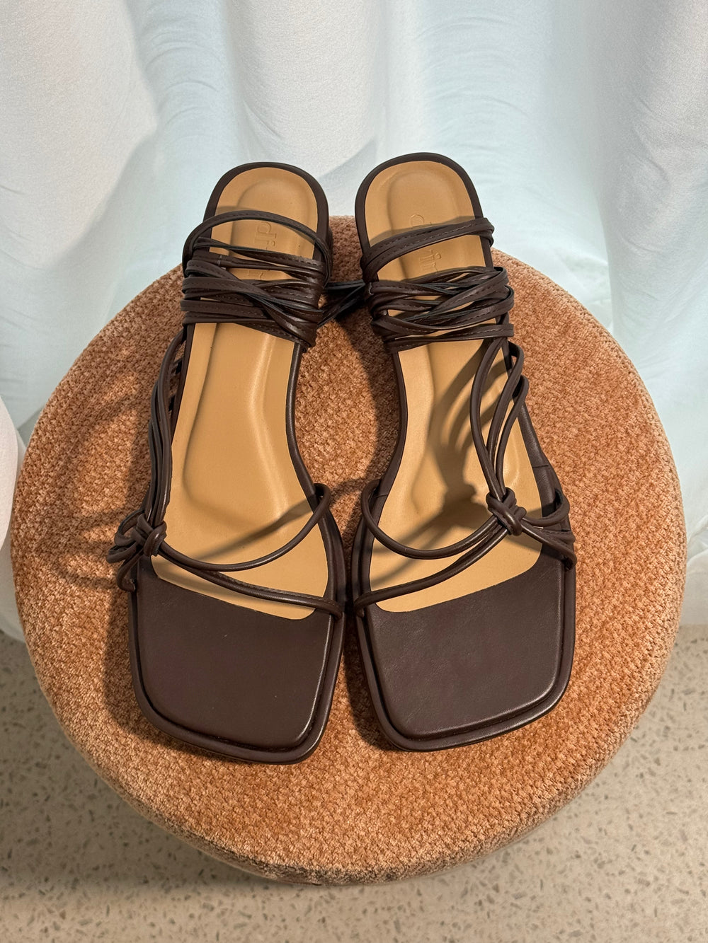 Demure in Matte Brown Size 4