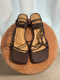Demure in Matte Brown Size 4