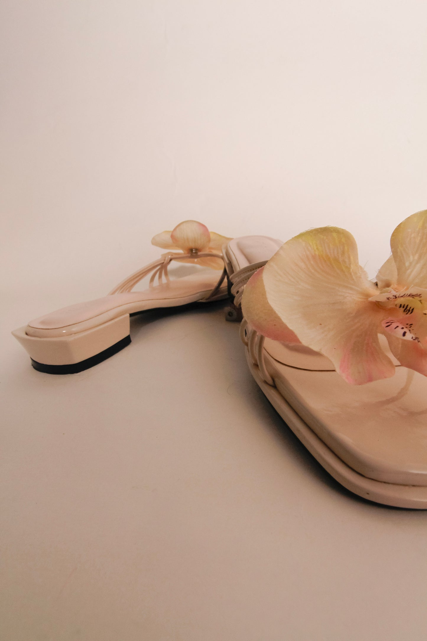 Demure Wrap Up Sandals in Glossy Craig